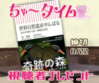 ちゃ〜タイム「世界自然遺産やんばる」視聴者プレゼント