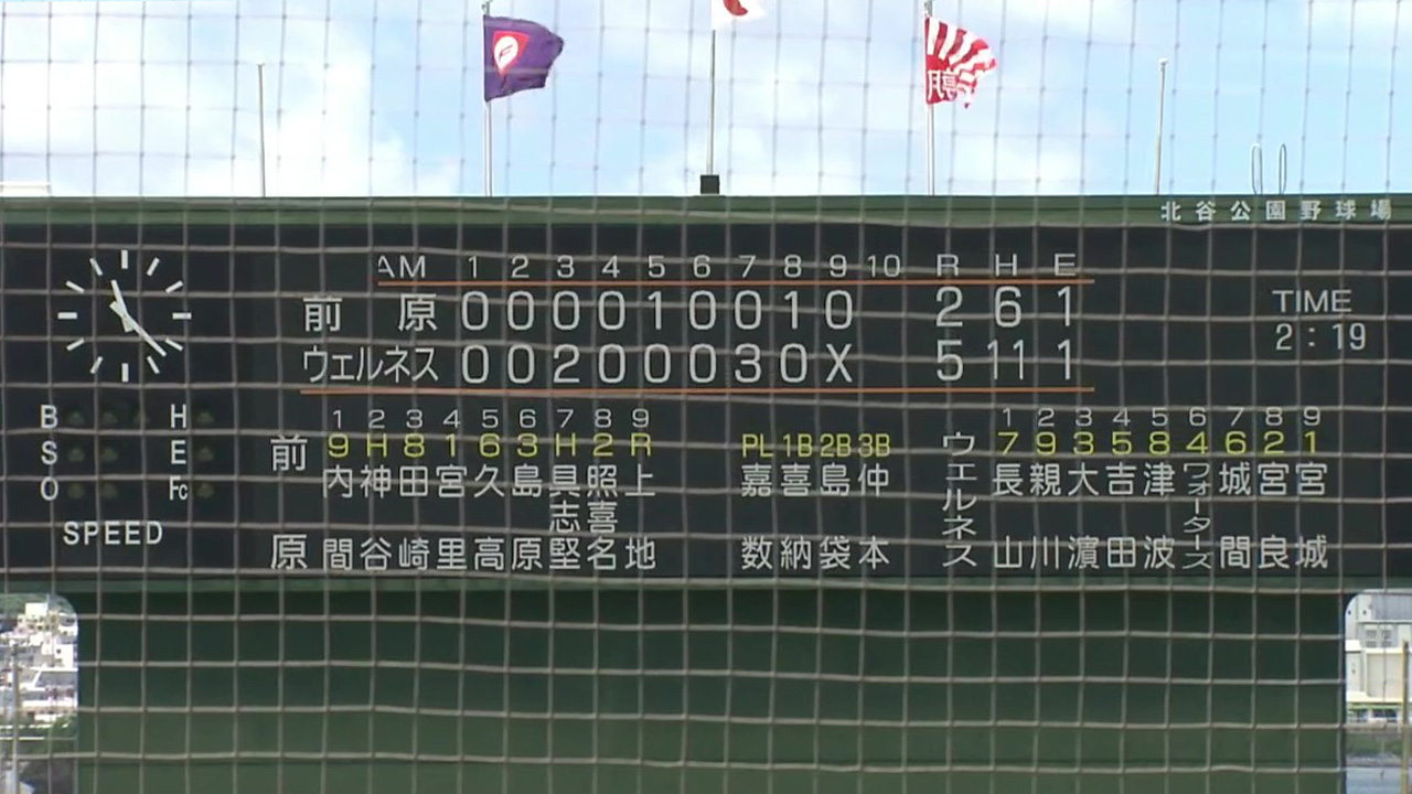 ウェルネス 5 - 2 前原