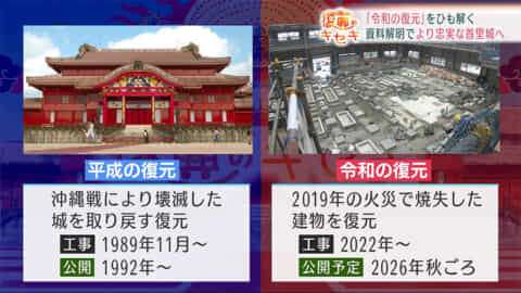 首里城2026 復興のキセキ　令和の復元を徹底解明エキスパートに聞く「平成」との違い