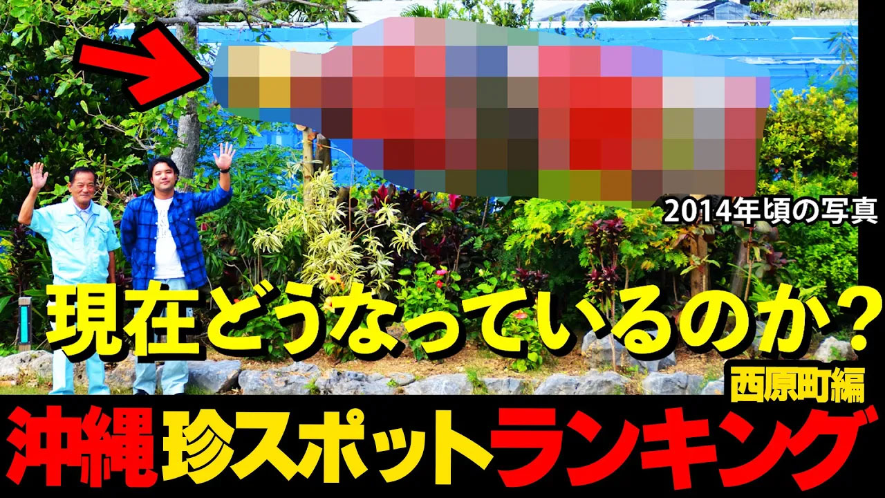 畑に現れた巨大○○は今..沖縄珍スポットランキング☆西原町篇