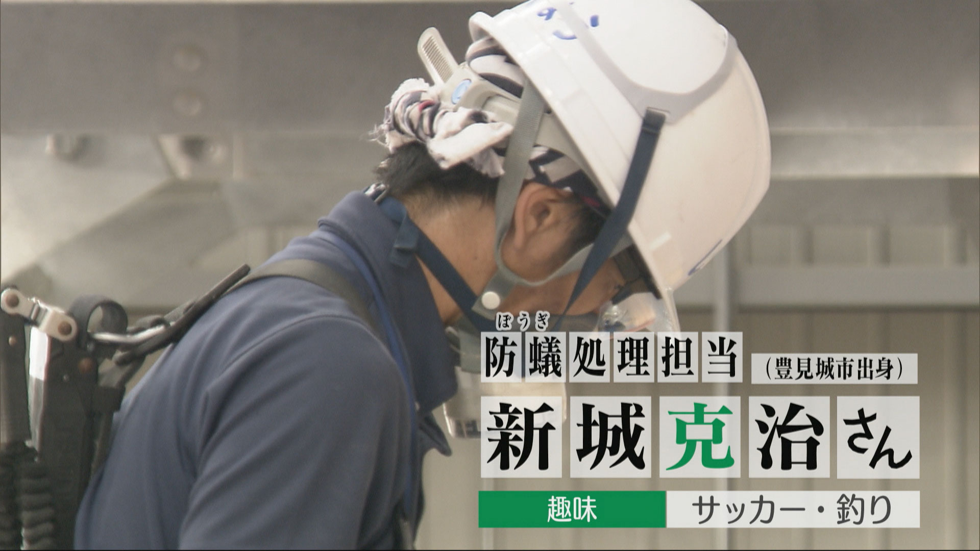 第2回 週刊首里城「再建工事の防蟻処理を担当 新城克治さん」